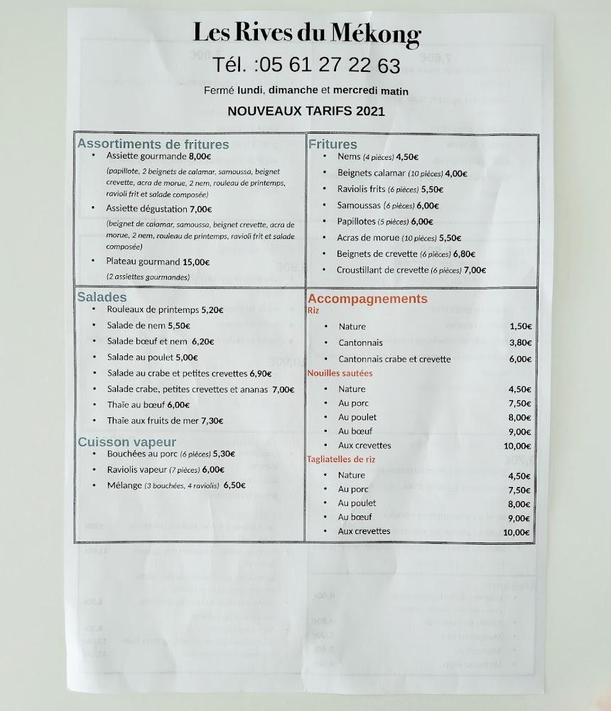 Les Rives du Mékong - Menu Image 2