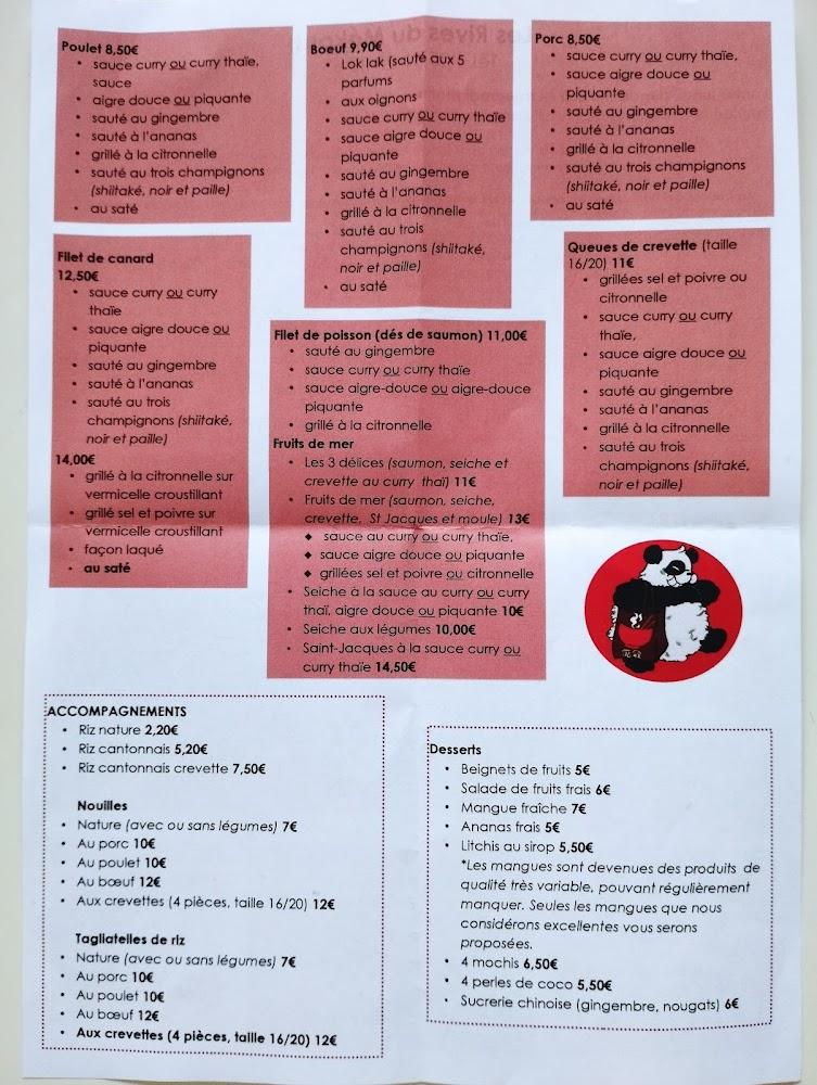 Les Rives du Mékong - Menu Image 4